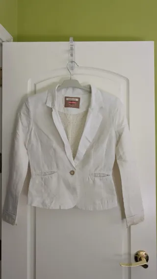 Chaqueta Blanca Talla M