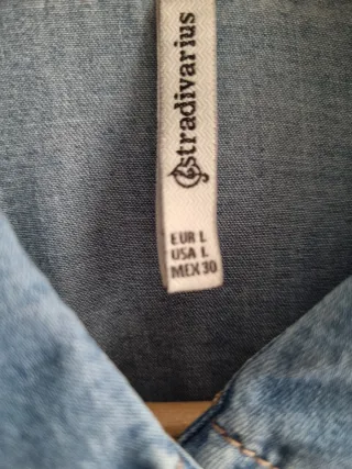 Camisa vaquera talla M