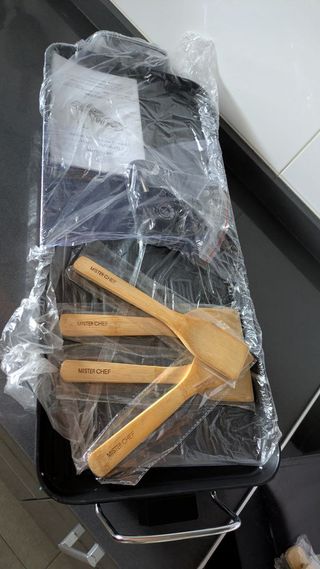 Plancha XXL con accesorios