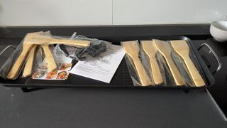 Plancha XXL con accesorios