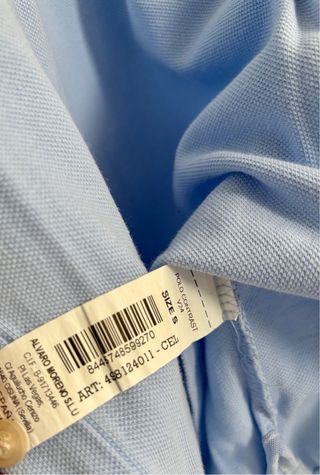 Polo Alvaro Moreno Azul Celeste Talla S