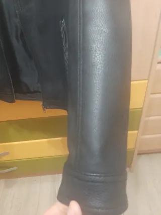 Chaqueta Cuero Jack & Jones Talla L moto, salir