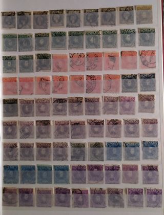 Clasificador Sellos España 1.100+ I Cent.