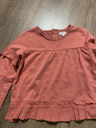 Lote 3 camisetas niña talla 5-6