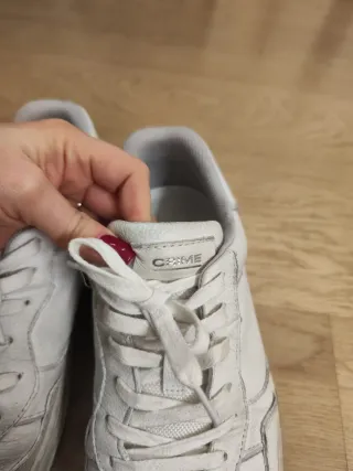 Scarpe uomo Crime London bianche n.41