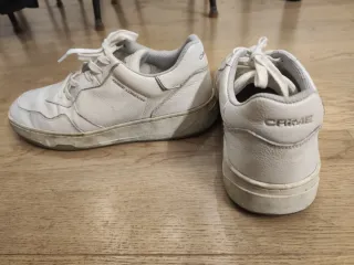 Scarpe uomo Crime London bianche n.41