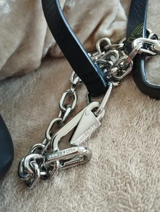 Bolso Bimba y Lola Piel Logo LB Fluor 18x11x3.