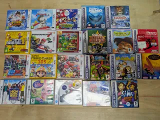 Lote 22 Videojuegos 3DS, DS y Game Boy Advance