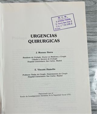 Urgencias quirúrgicas