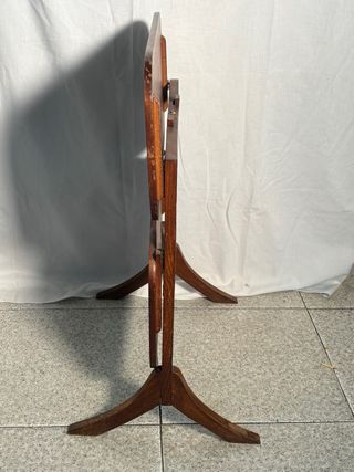 Mesa Vintage Cuero y Madera