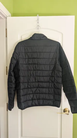 Chaqueta acolchada negra Talla L