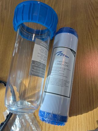 Filtro de agua declorador