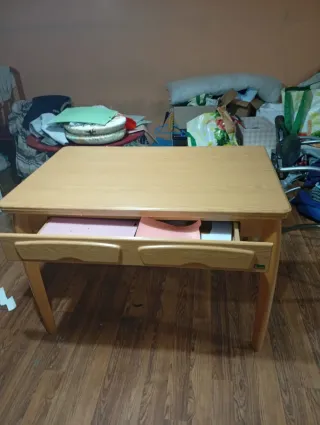 Mesa plegable 70x110 cm Abierta:70x178