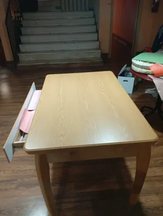 Mesa plegable 70x110 cm Abierta:70x178