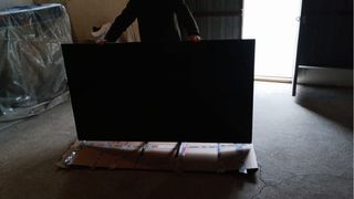 TV Samsung 75' sin caja