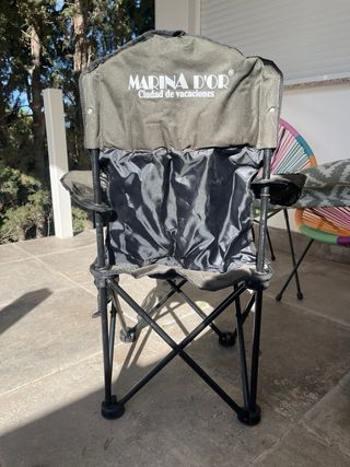 Silla de camping plegable