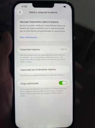 iPhone 13 Pro Max 128GB Azul 100% Batería