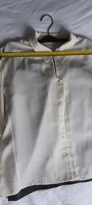 Camisa fluida Kamaye blanca