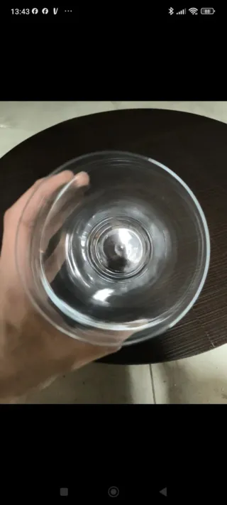 Coppia di Vasi in  cristallo di Boemia