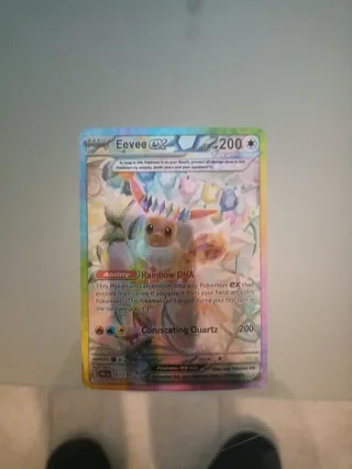 Carta Pokémon Eevee EX