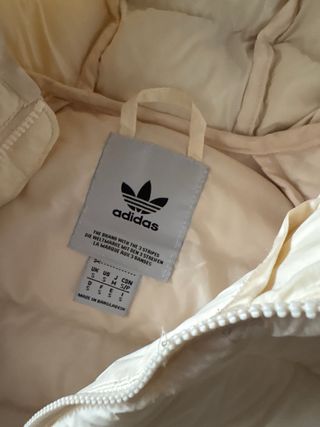Chaqueta Adidas Blanca con Capucha
