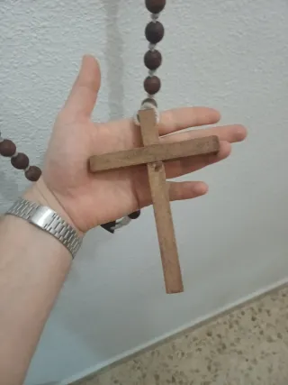 Rosario Antiguo Madera 132cm