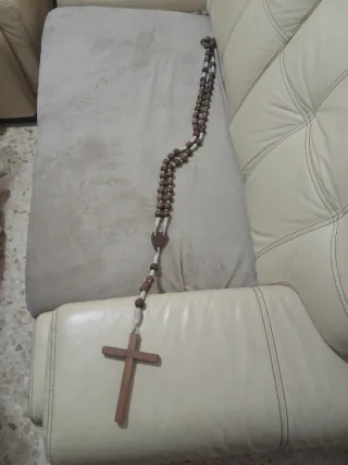 Rosario Antiguo Madera 132cm