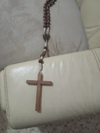 Rosario Antiguo Madera 132cm