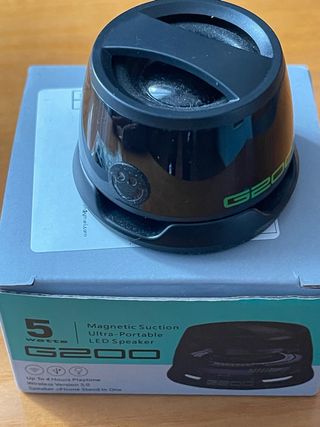 Altavoz G200 Magnético Ultra-Portátil LED