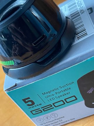 Altavoz G200 Magnético Ultra-Portátil LED