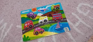 5 Puzzles de Madera Infantiles