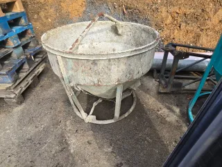 Cubilote o caldero hormigon