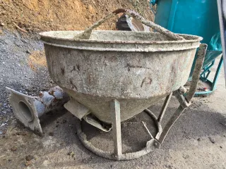 Cubilote o caldero hormigon