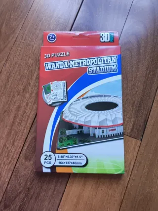 Puzzle 3D Estadio Wanda Metropolitano