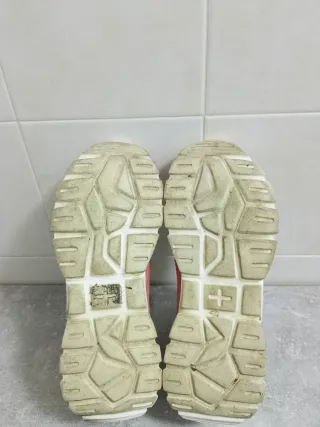 Sneakers donna beige e rosa