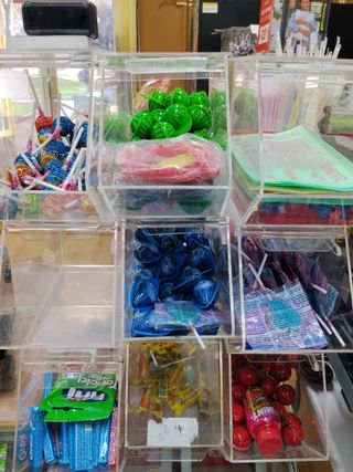 9 Huecos Carameleras Individuales