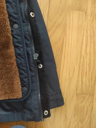 Parka niño azul marino