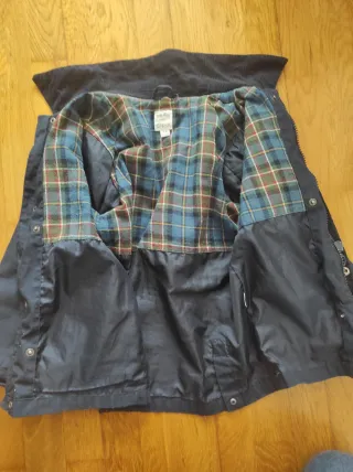 Parka niño azul marino