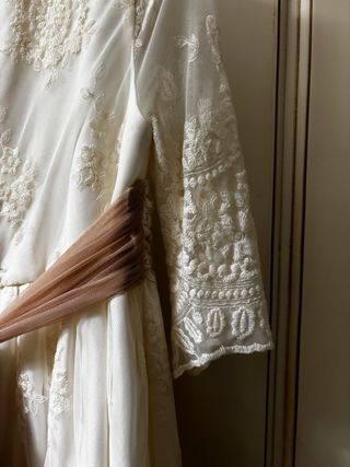 Vestido de Comunión Blanco Encaje