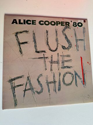 Vinilo Alice Cooper '80 Flush the Fashion