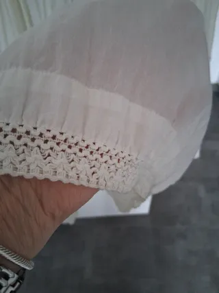 Falda Ibicenca Blanca Talla42