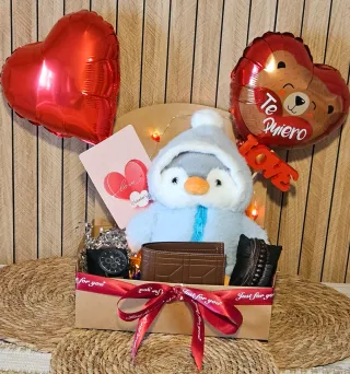 Caja Regalo San Valentín Peluche y mucho mas