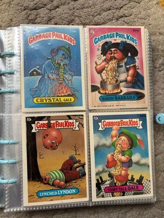 Lote 40 Cartas Garbage Pail Kids 1986 Originales