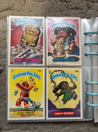 Lote 40 Cartas Garbage Pail Kids 1986 Originales