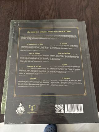 Pack rol - dos libros aventuras - Rastro Cthulhu