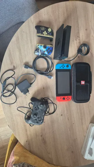 Mandos y funda switch 1