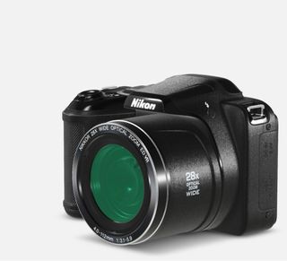 Cámara Nikon Coolpix Negra