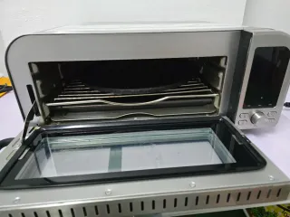 Horno electrico con ventana para pizza cecotec