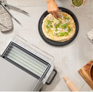 Horno electrico con ventana para pizza cecotec