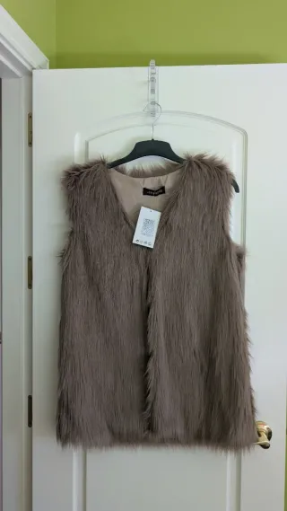 Chaleco pelo Talla M
